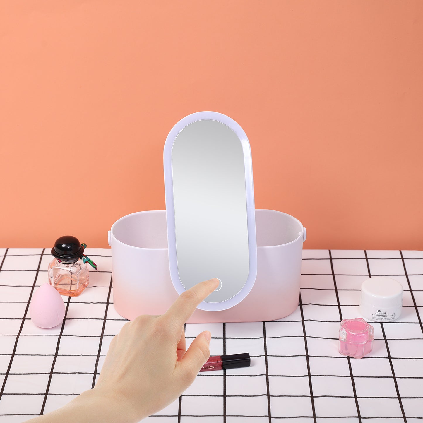 LED Makeup Storage Box