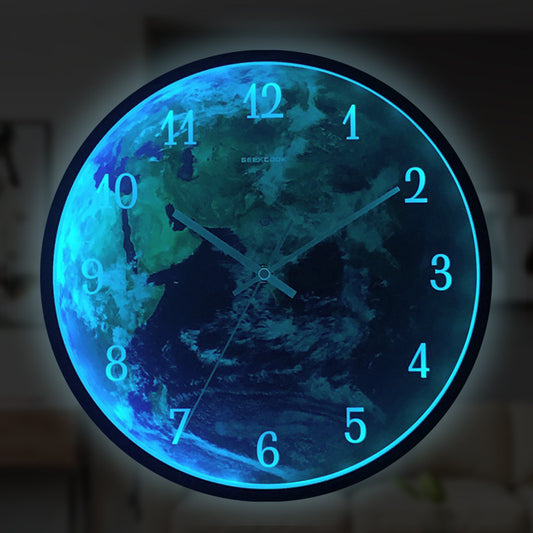 Voice-Activated LED Wall Clock