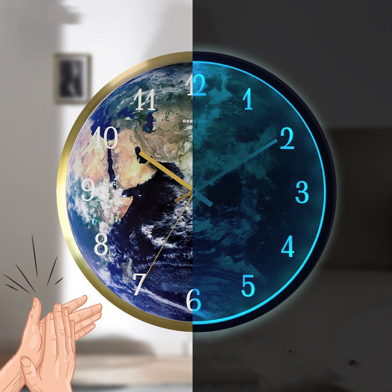 Voice-Activated LED Wall Clock