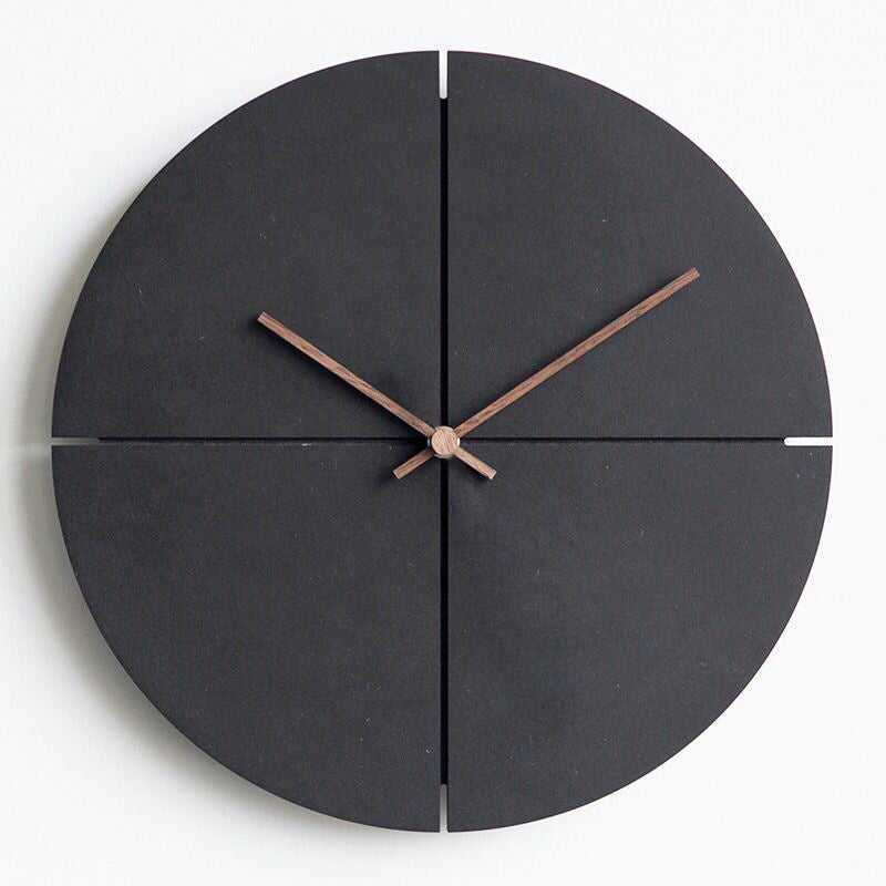 Wooden Wall Clock Decor