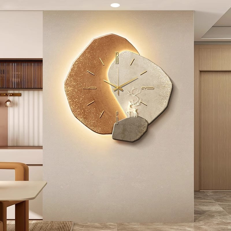 Stone Wall Clock