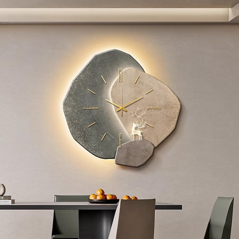 Stone Wall Clock