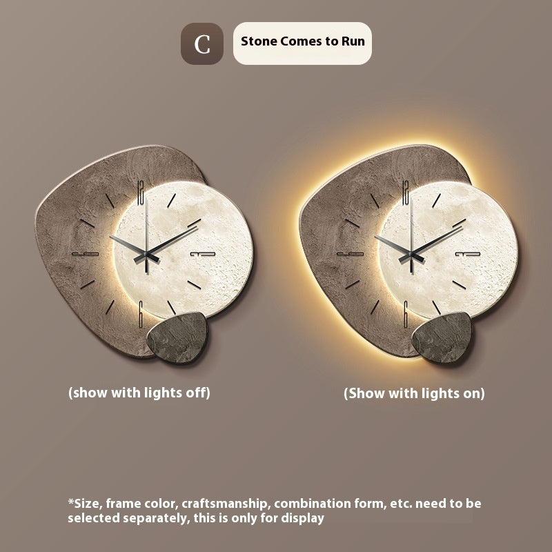 Stone Wall Clock