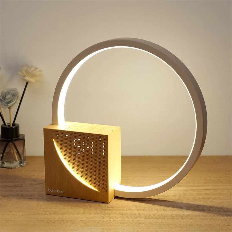 Table Lamp With Natural sound and alarm Clock